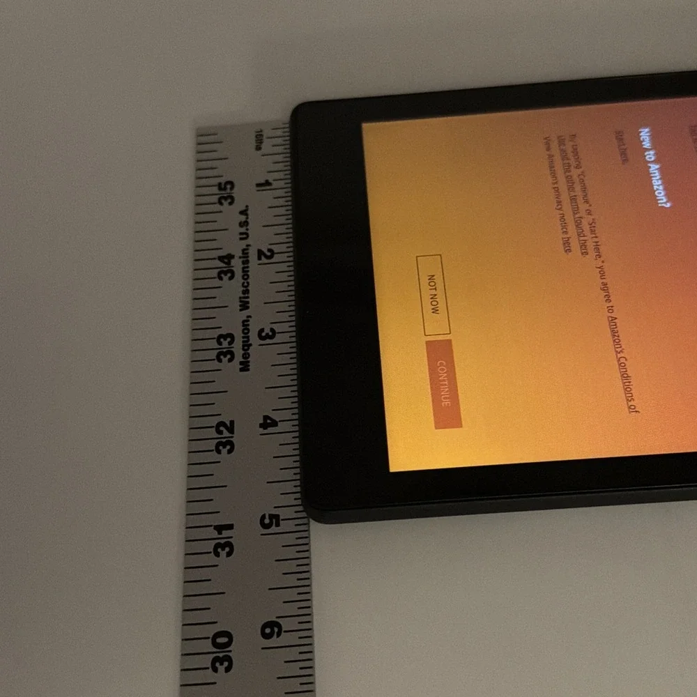 Kindle Fire HD 8 6th Generation 12GB PR53DC Tablet Black - Tested And Working